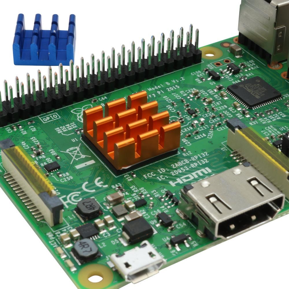 Heatsink for Raspberry Pi Zero/3 by The Pi Hut - The Pi Hut