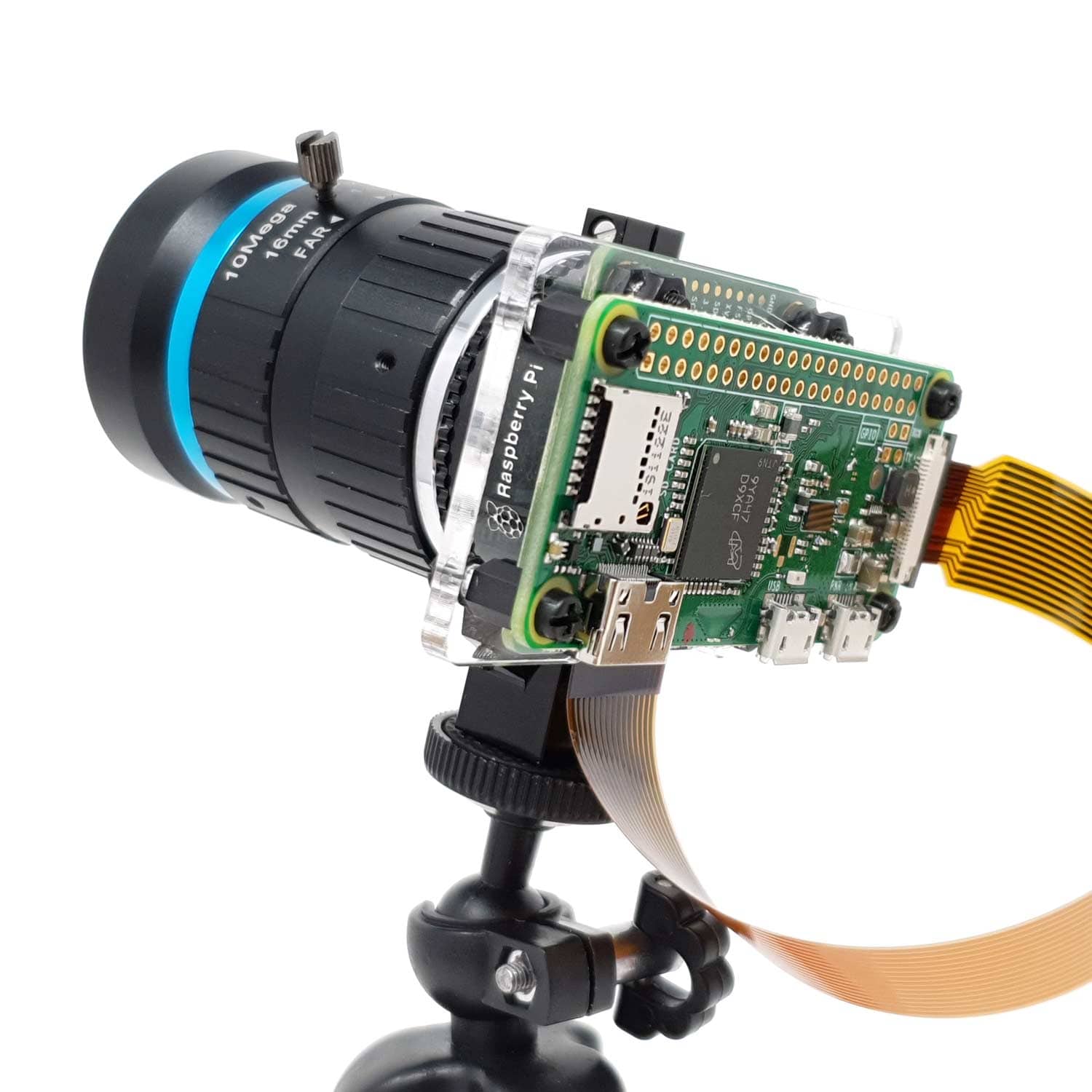 Raspberry Pi Mounting Plate for High Quality Camera by The Pi Hut - The Pi Hut