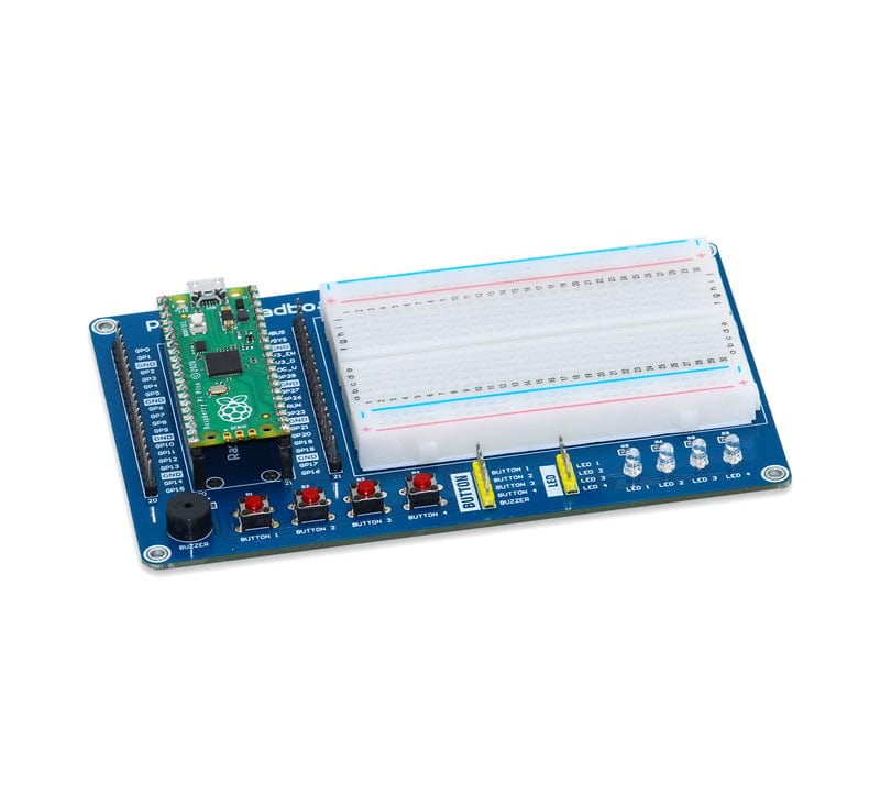 Raspberry Pi Pico Breadboard Kit by SBC - The Pi Hut
