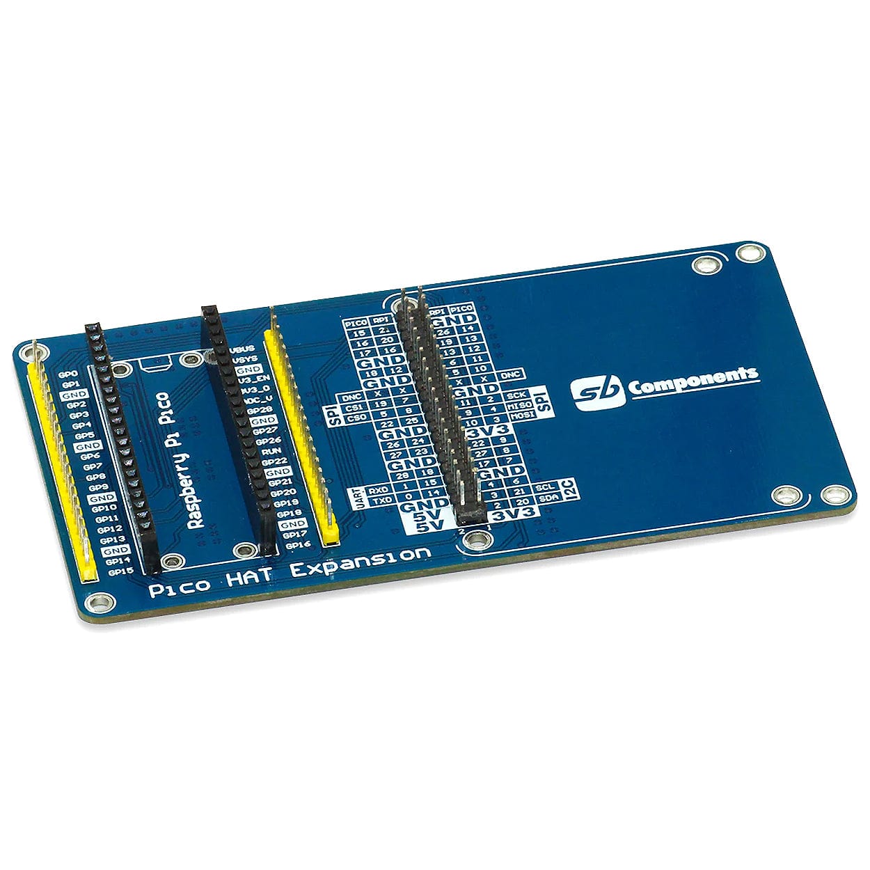 Raspberry Pi Pico HAT Expansion by SBC - The Pi Hut