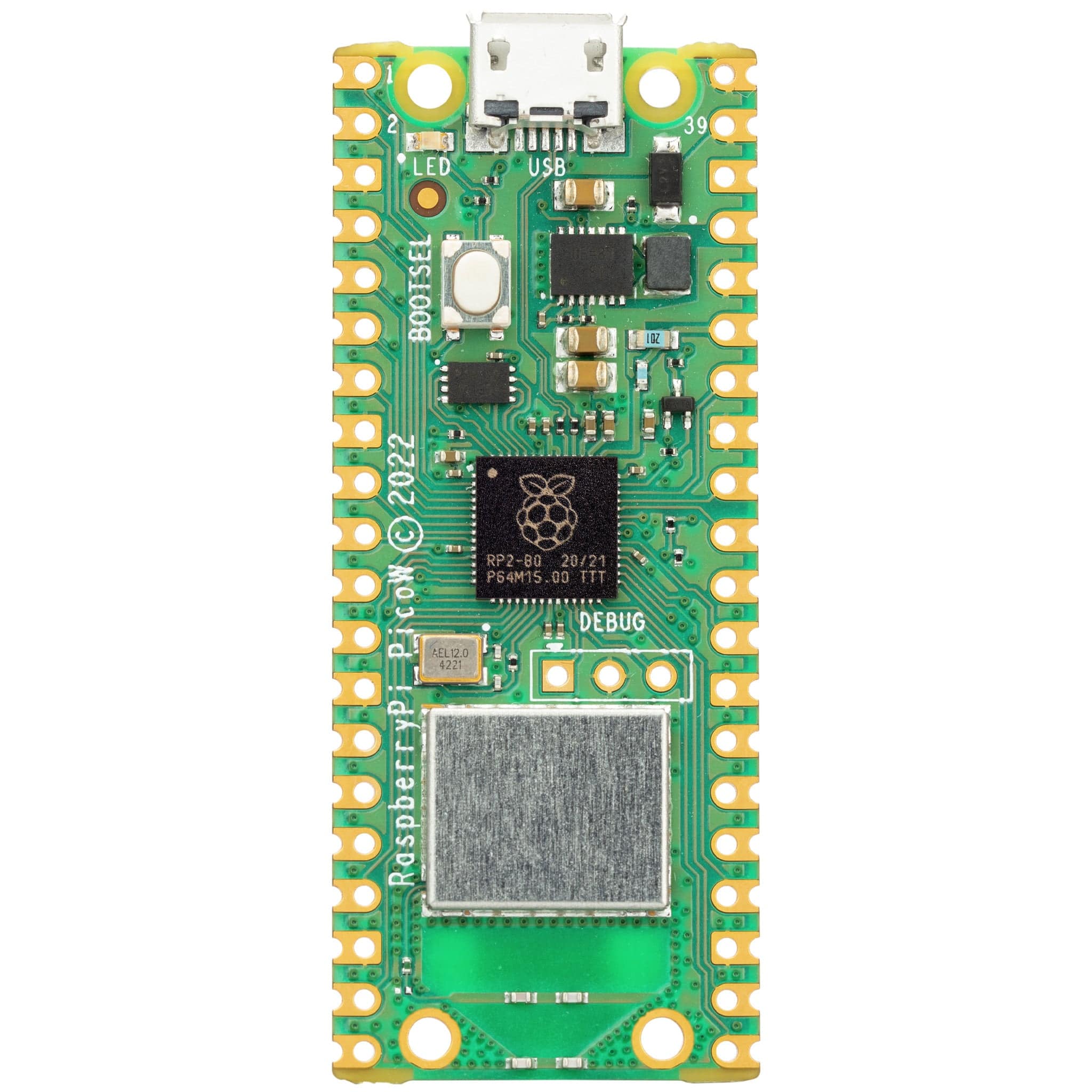 Raspberry Pi Pico W by Raspberry Pi - The Pi Hut
