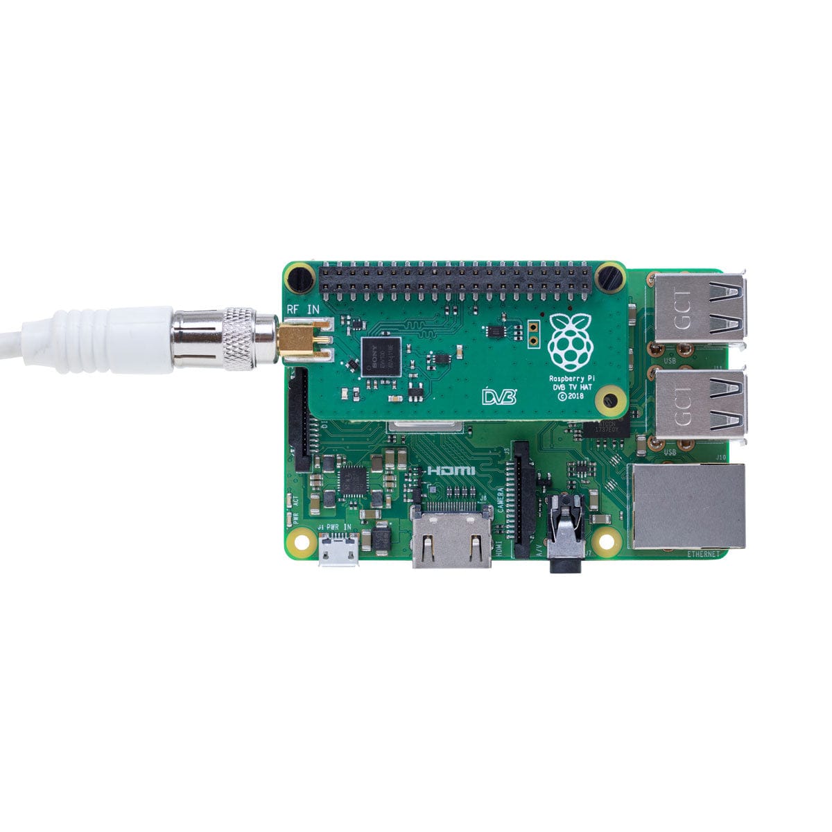 Raspberry Pi TV HAT by Raspberry Pi - The Pi Hut