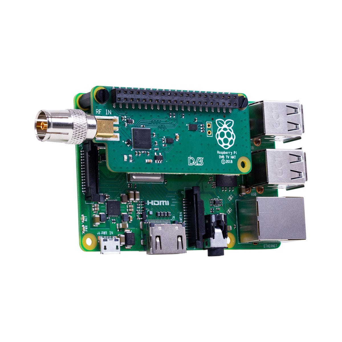 Raspberry Pi TV HAT by Raspberry Pi - The Pi Hut