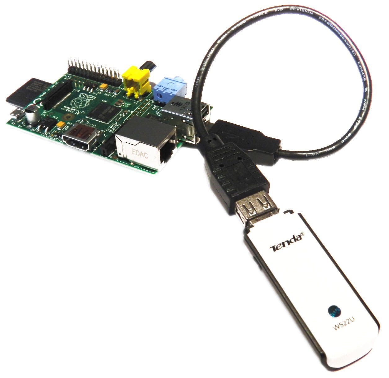 Raspberry Pi USB Extension & Shield Cable by The Pi Hut - The Pi Hut
