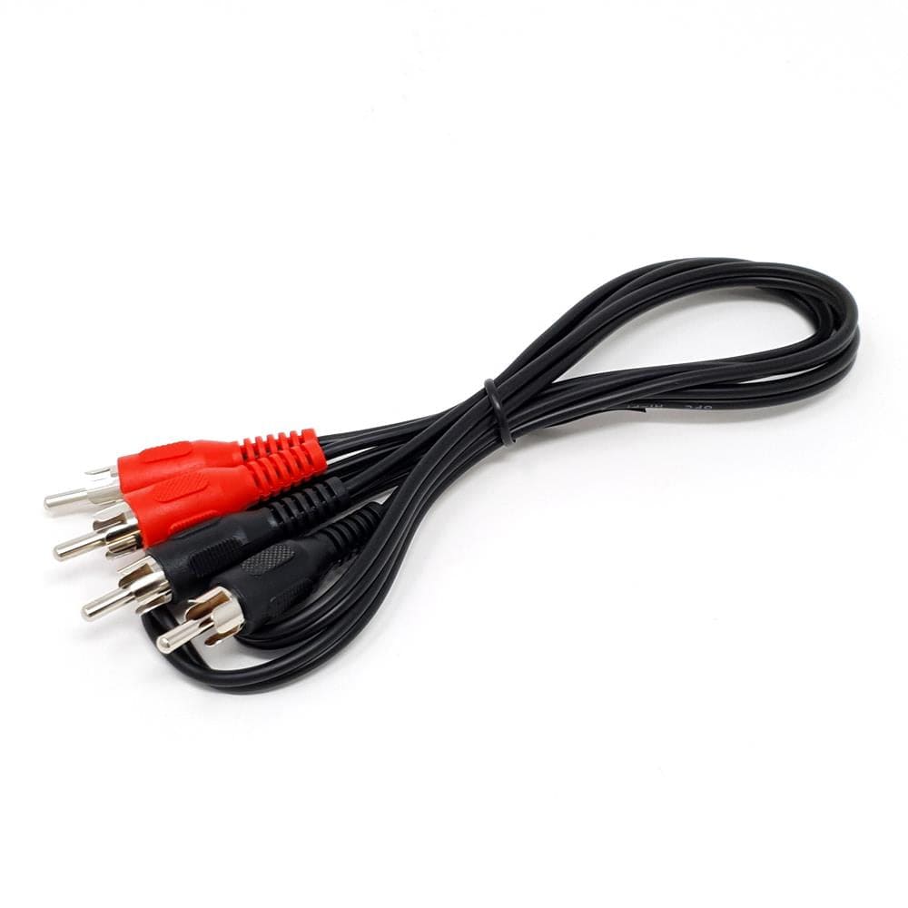 RCA cable - 2x Male to 2x Male by The Pi Hut - The Pi Hut