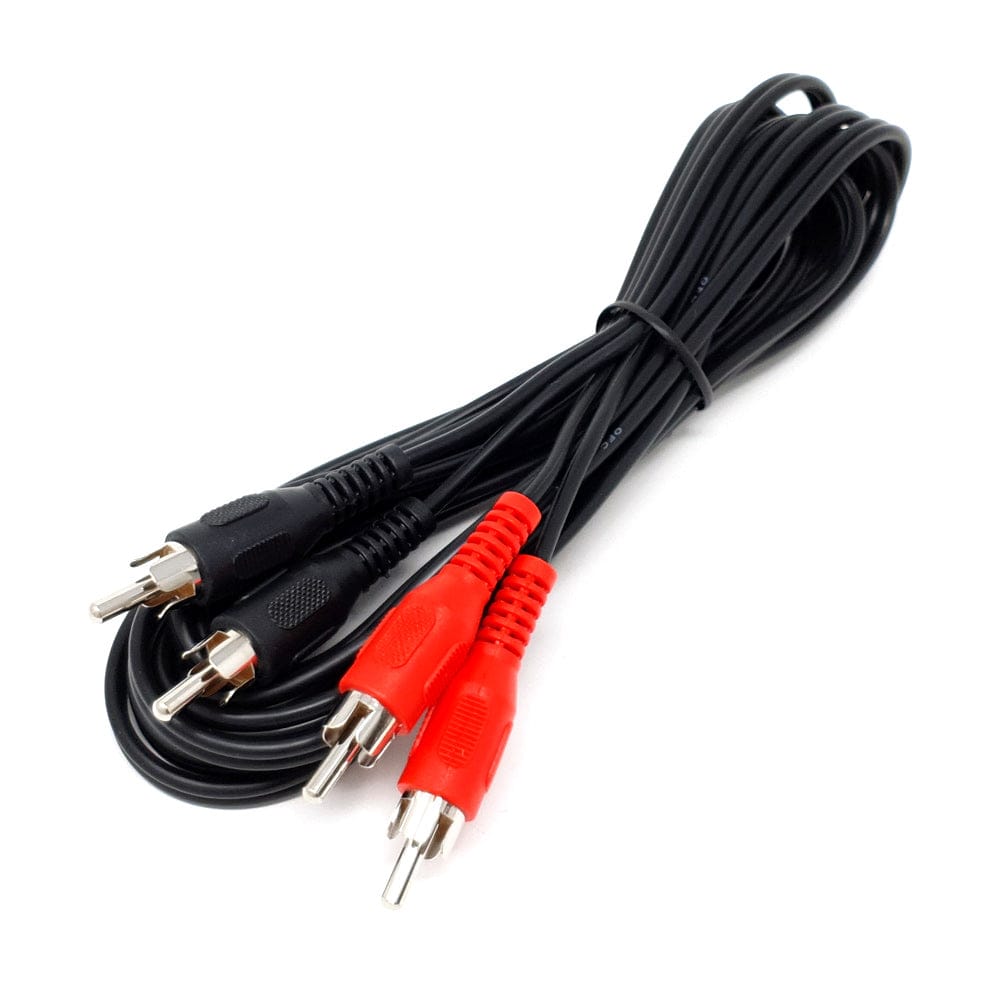 RCA cable - 2x Male to 2x Male by The Pi Hut - The Pi Hut