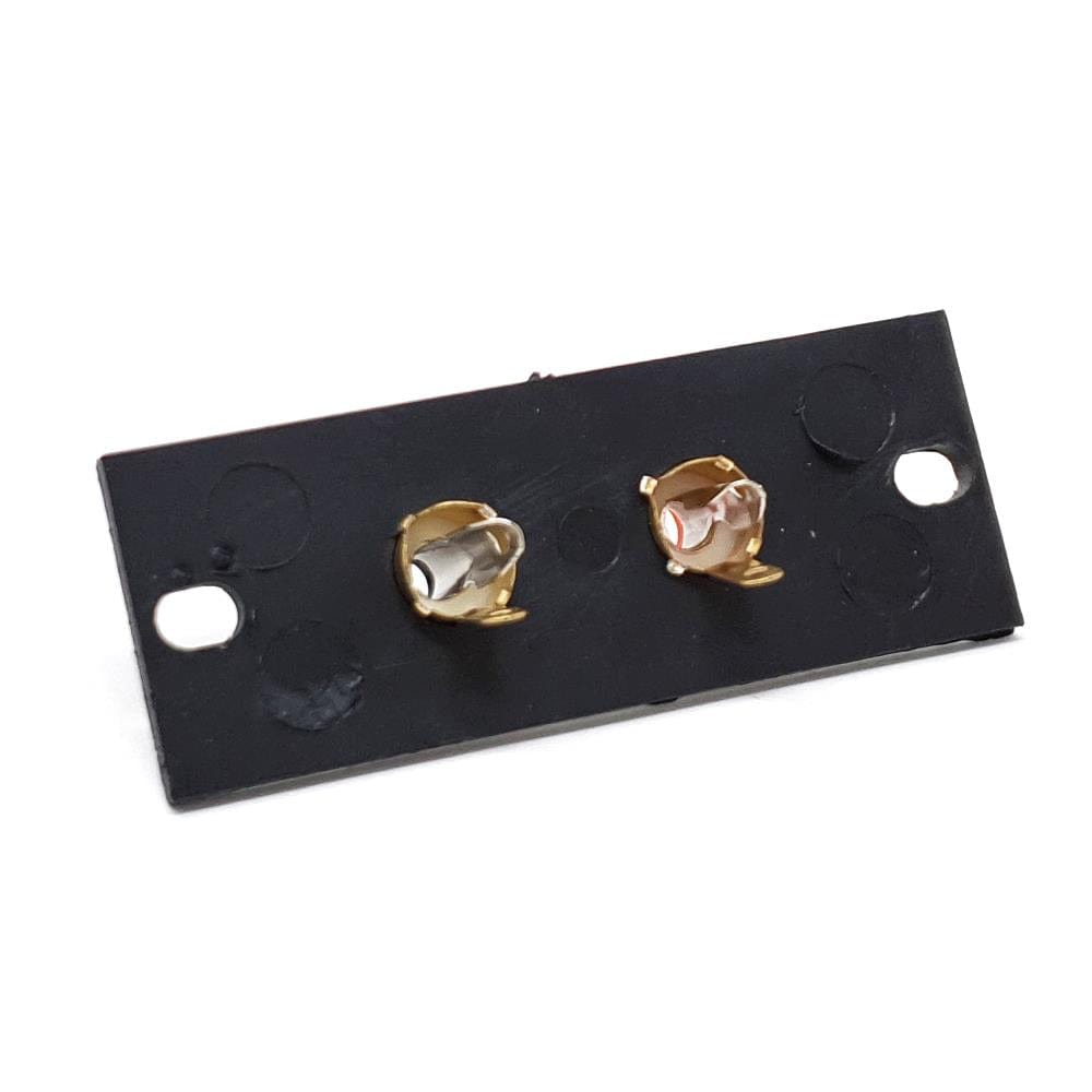 RCA Panel Mount Chassis Plate by The Pi Hut - The Pi Hut