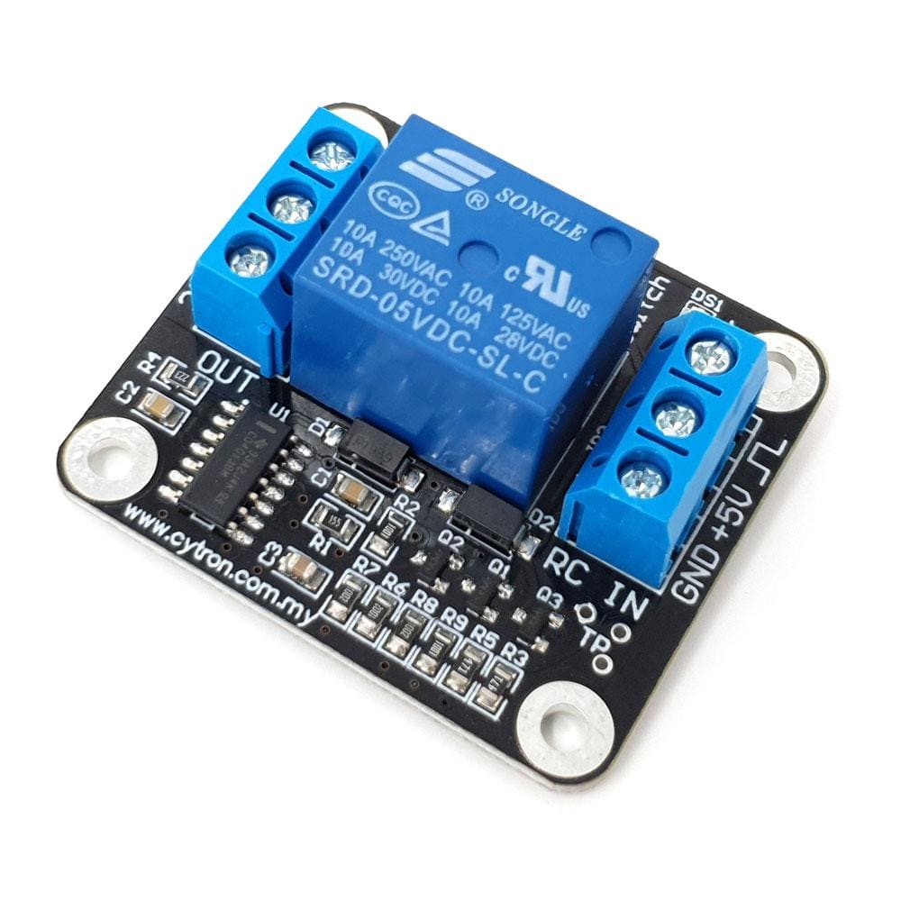 RCSwitch10 - RC Controlled Relay Switch by Cytron - The Pi Hut