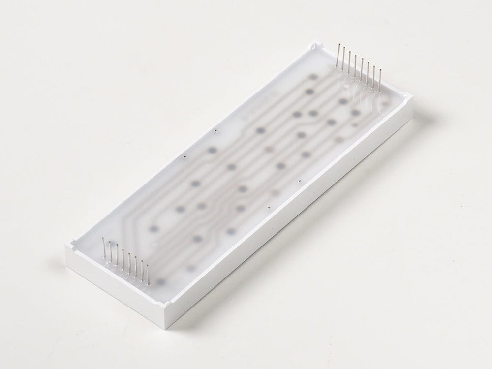 Red 7-segment clock display - 1.2" digit height by The Pi Hut - The Pi Hut