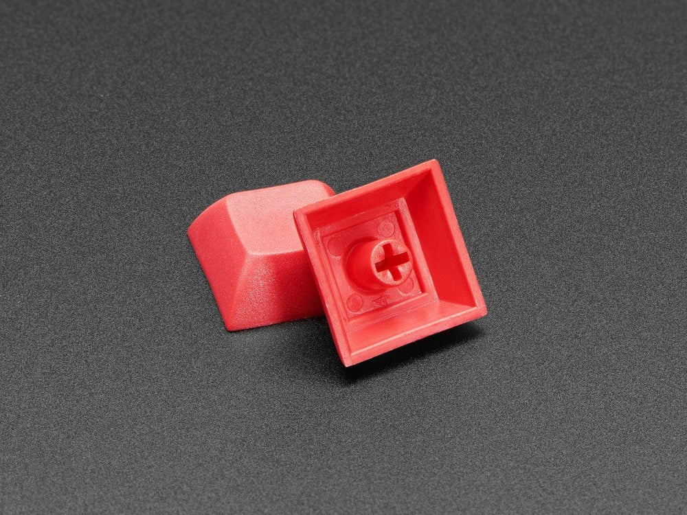 Red DSA Keycaps for MX Compatible Switches - 10 pack by The Pi Hut - The Pi Hut