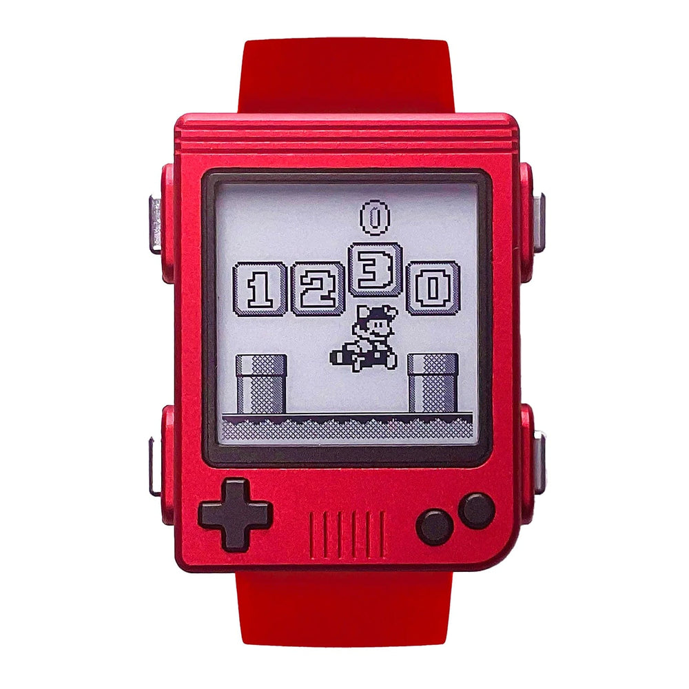 Red GB Case for Watchy by SQFMI - The Pi Hut