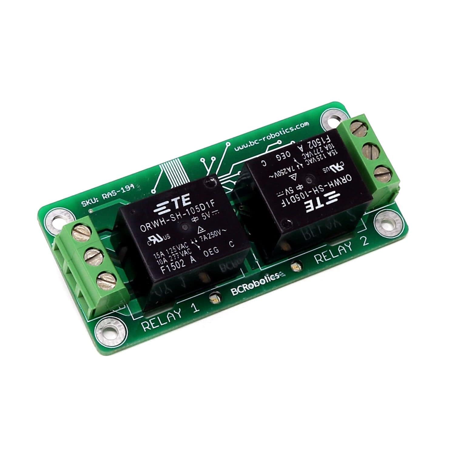 Relay HAT for Raspberry Pi Zero by BCRobotics - The Pi Hut
