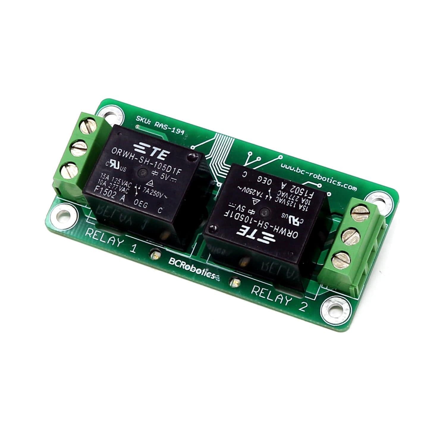 Relay HAT for Raspberry Pi Zero by BCRobotics - The Pi Hut