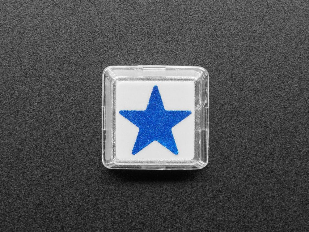 Relegendable Plastic Keycaps for MX Compatible Switches - 10 pack by The Pi Hut - The Pi Hut