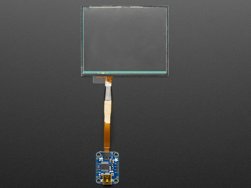 Resistive Touch screen - 3.7" Diagonal by The Pi Hut - The Pi Hut