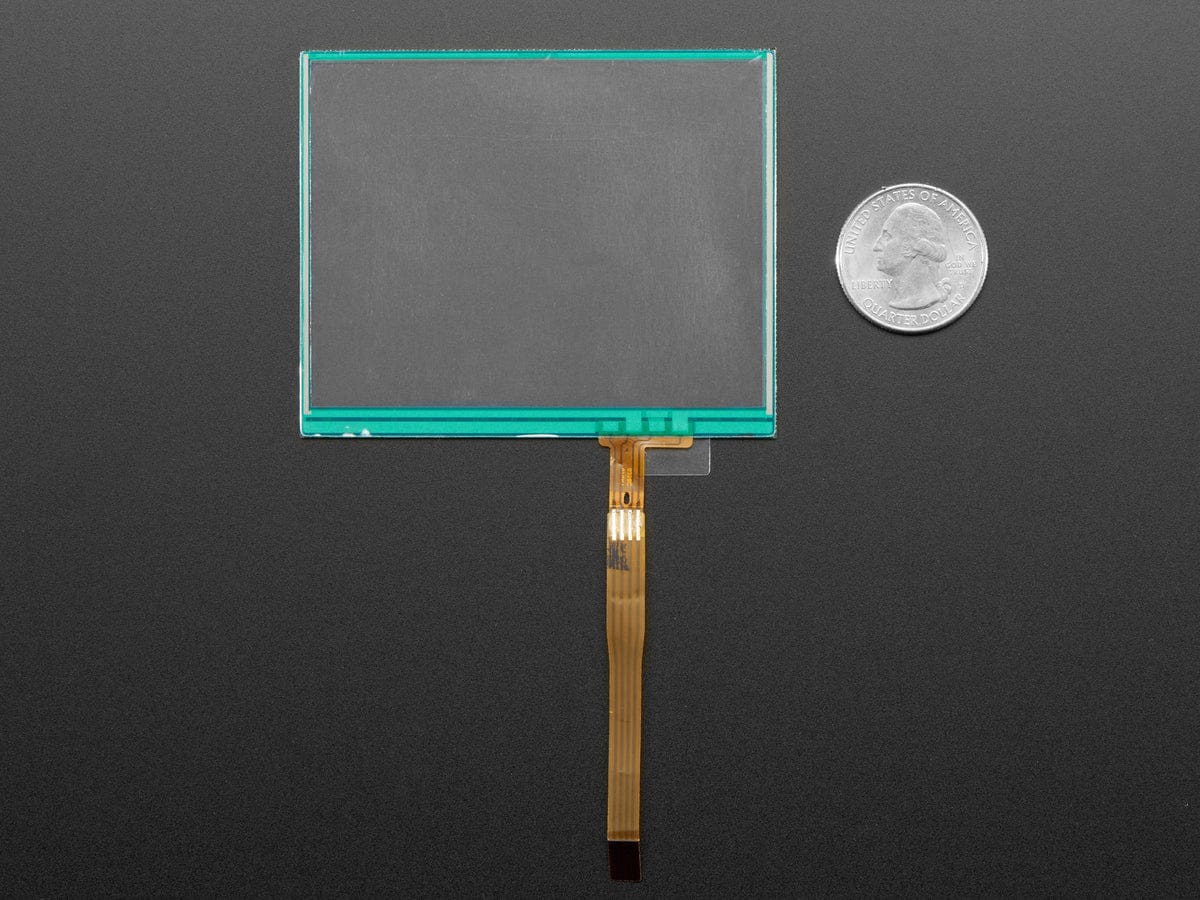 Resistive Touch screen - 3.7" Diagonal by The Pi Hut - The Pi Hut