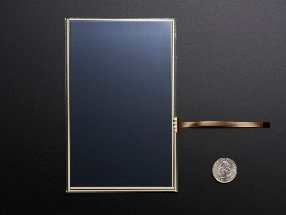 Resistive Touchscreen Overlay - 7" diag. 165mm x 105mm - 4 Wire by The Pi Hut - The Pi Hut
