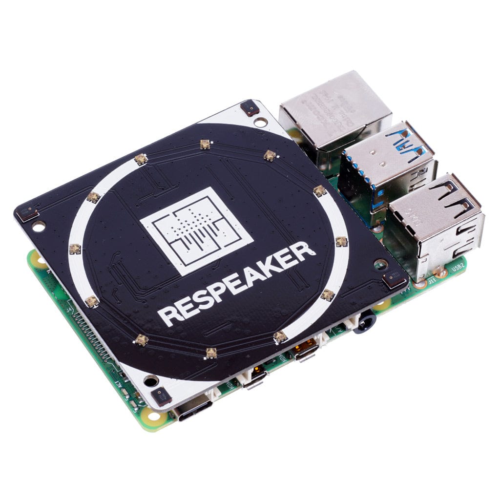 ReSpeaker 4-Mic Array for Raspberry Pi by Seeed - The Pi Hut