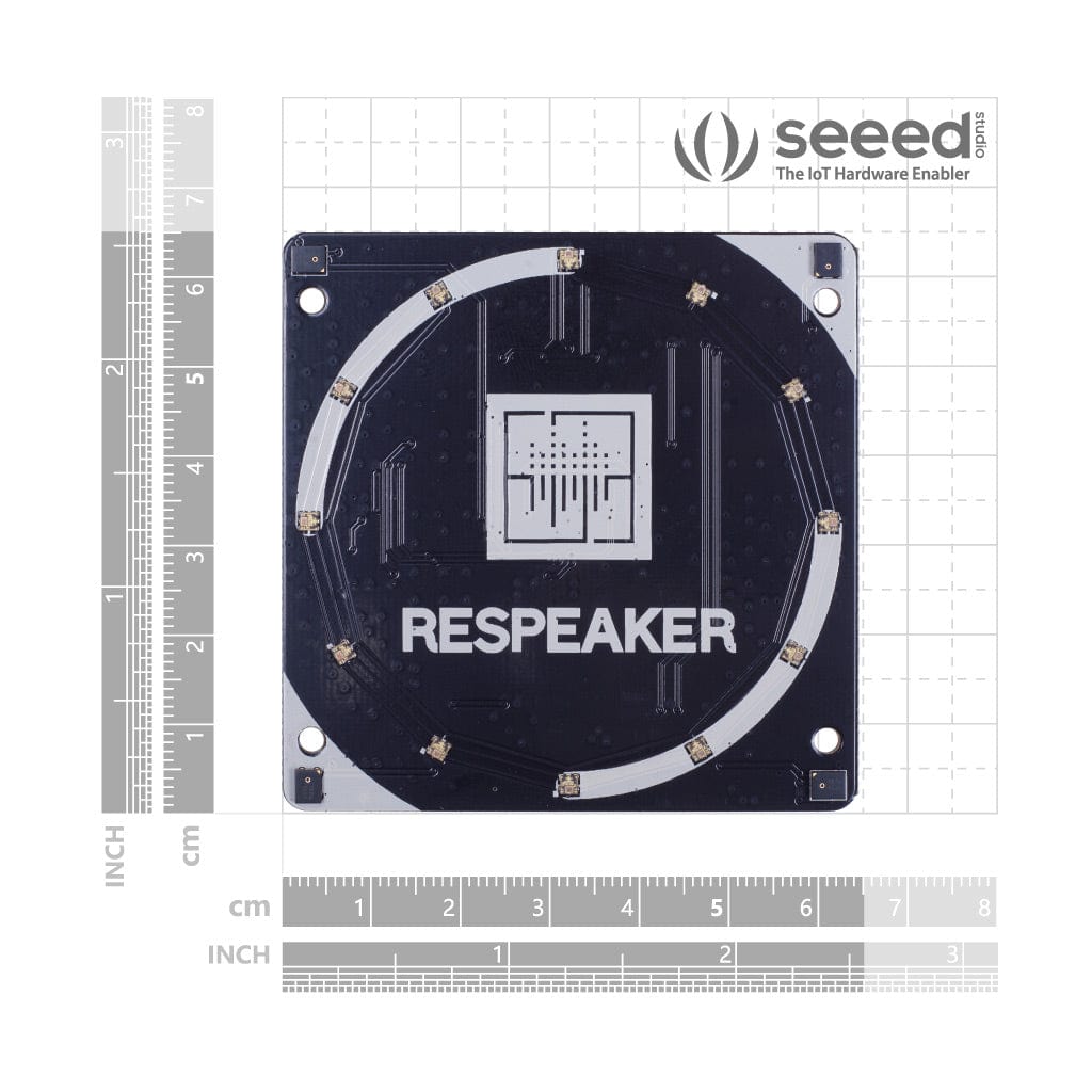 ReSpeaker 4-Mic Array for Raspberry Pi by Seeed - The Pi Hut