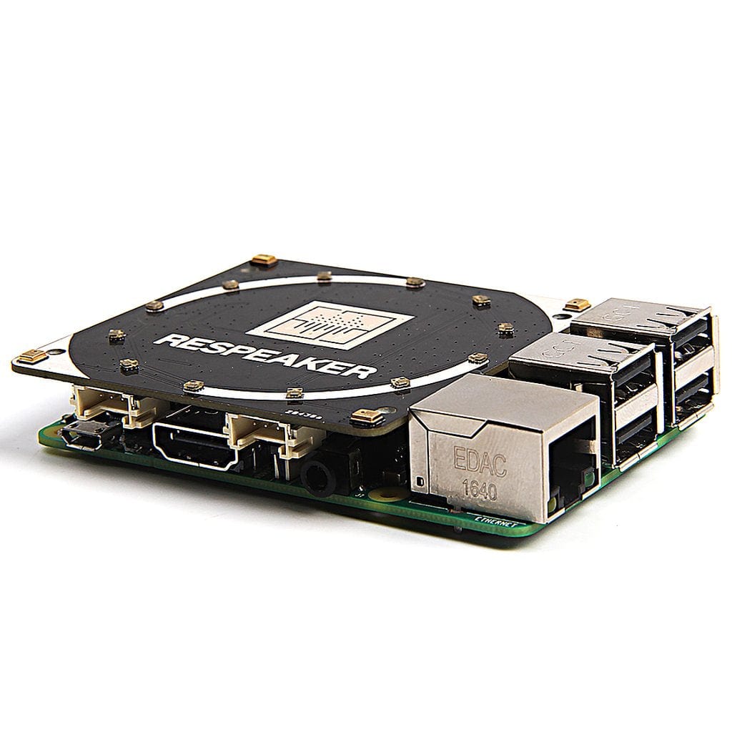 ReSpeaker 4-Mic Array for Raspberry Pi by Seeed - The Pi Hut
