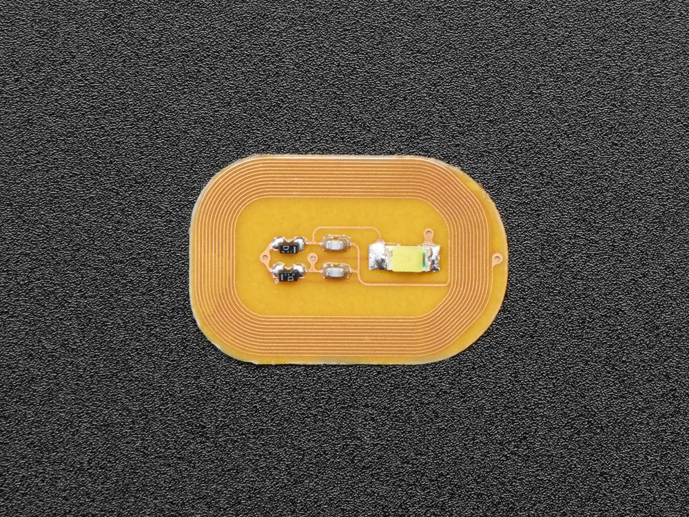 RFID/NFC Nail Stickers - 5 Pack with White LEDs by The Pi Hut - The Pi Hut