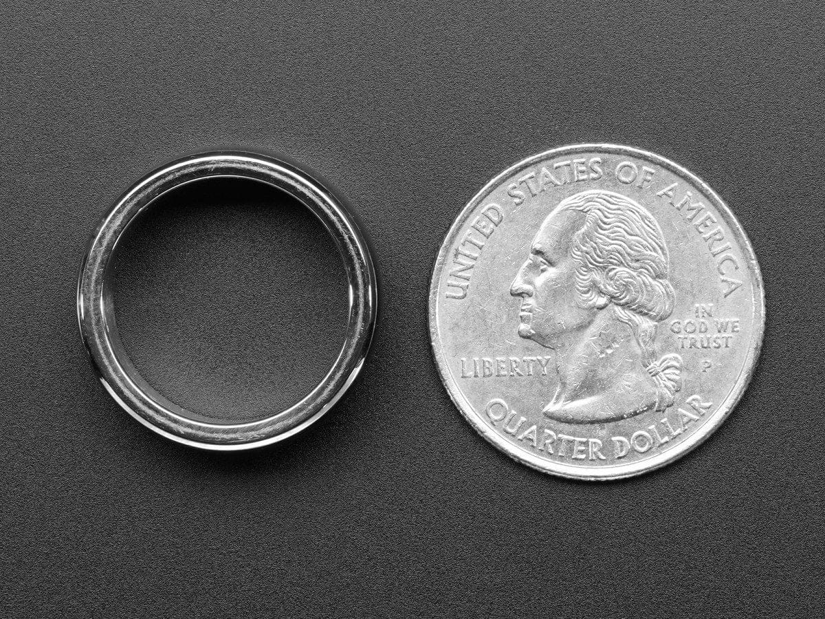 RFID / NFC Smart Ring - Size 7 - NTAG213 - The Pi Hut