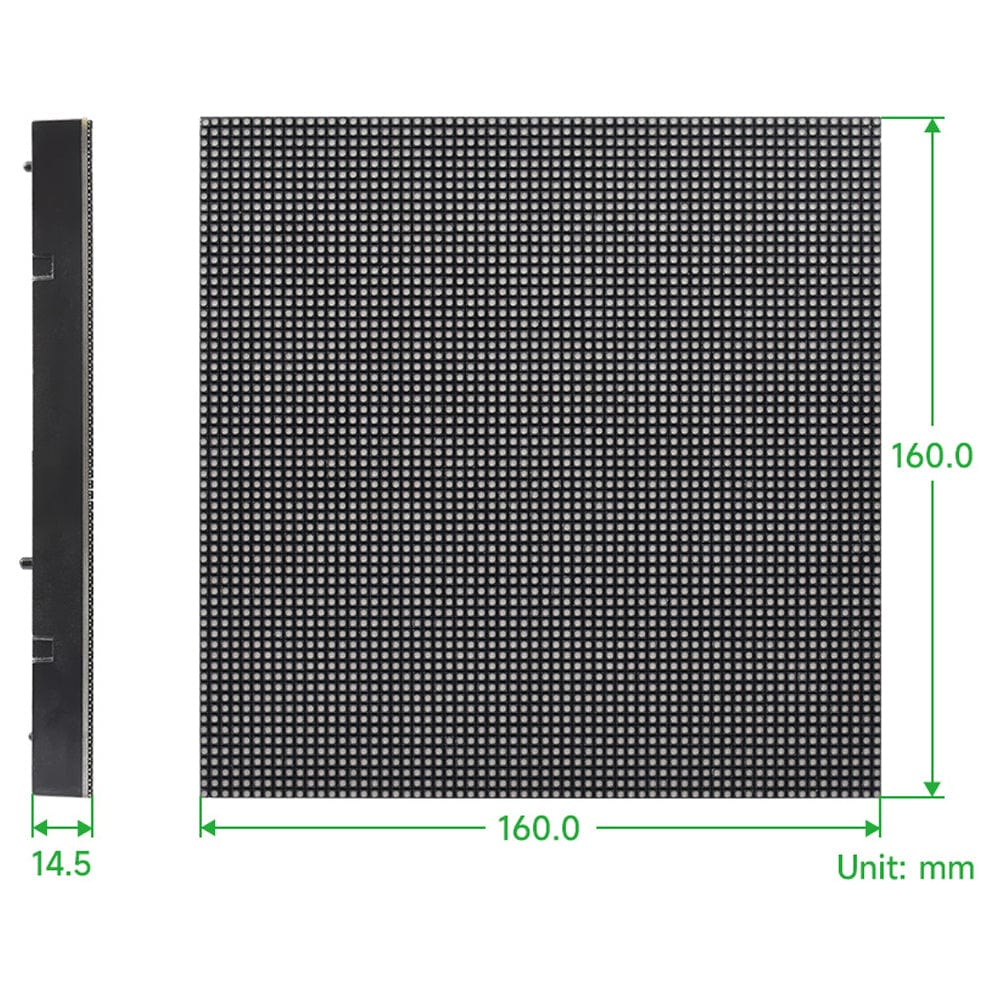 RGB Full-Colour LED Matrix Panel - 2.5mm Pitch, 64x64 Pixels by Waveshare - The Pi Hut