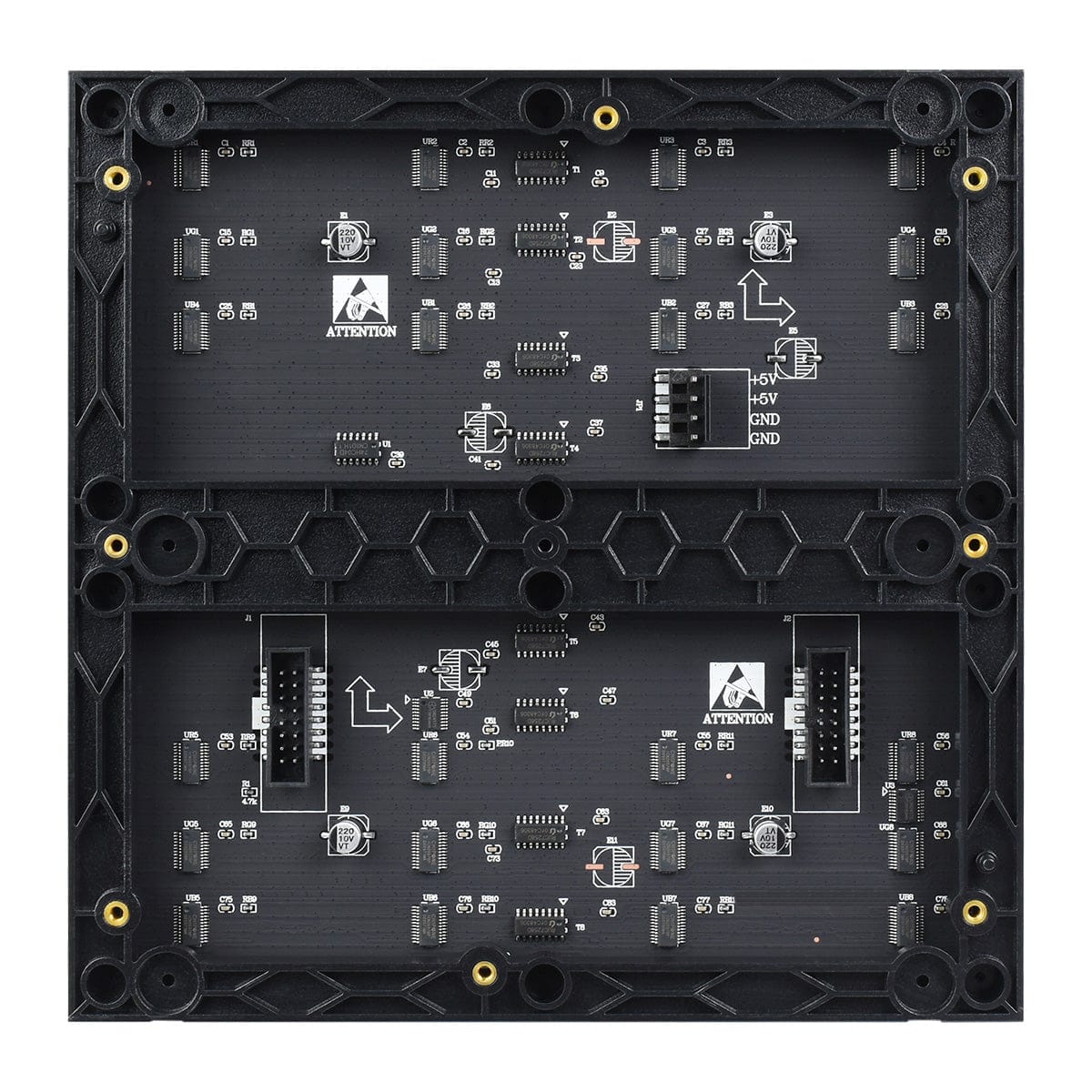 RGB Full-Colour LED Matrix Panel - 3mm Pitch, 64x64 Pixels by Waveshare - The Pi Hut