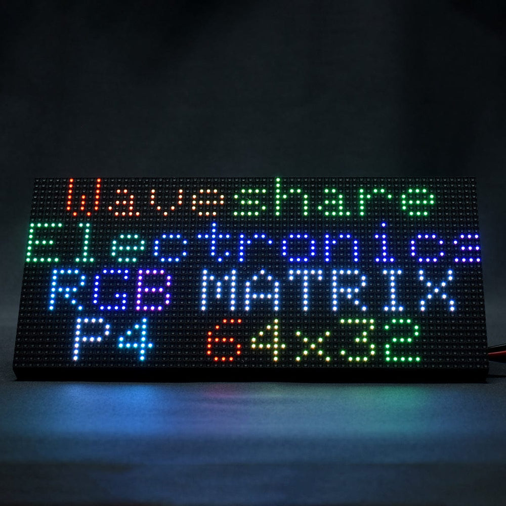 RGB Full-Colour LED Matrix Panel - 4mm Pitch, 64x32 Pixels by Waveshare - The Pi Hut