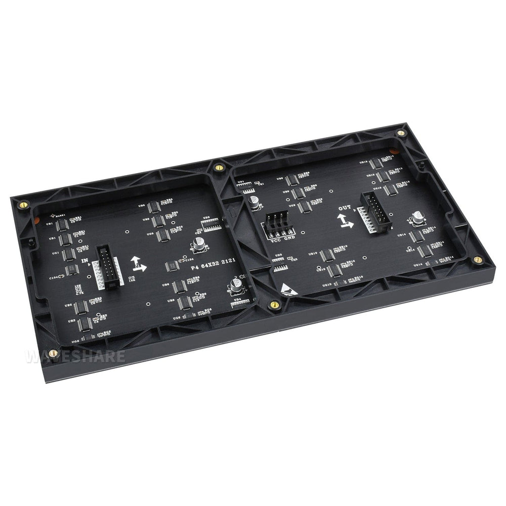 RGB Full-Colour LED Matrix Panel - 4mm Pitch, 64x32 Pixels by Waveshare - The Pi Hut