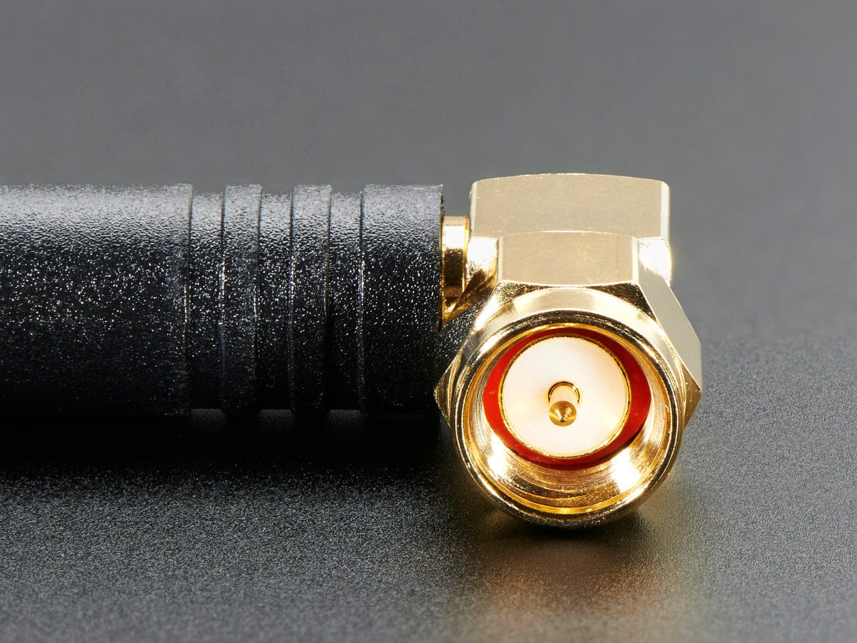 Right-angle Mini GSM/Cellular Quad-Band Antenna - 2dBi SMA Plug by The Pi Hut - The Pi Hut
