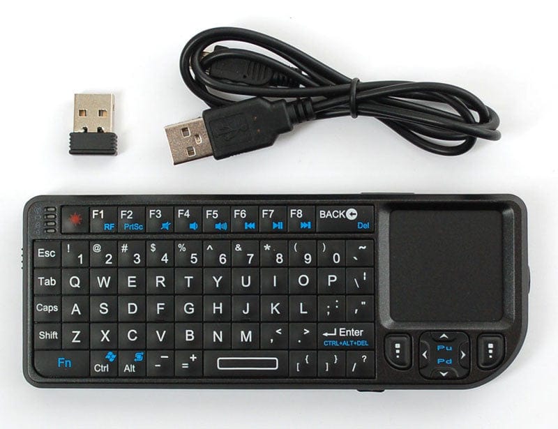 Rii Miniature Wireless USB Keyboard with Touchpad by Rii - The Pi Hut