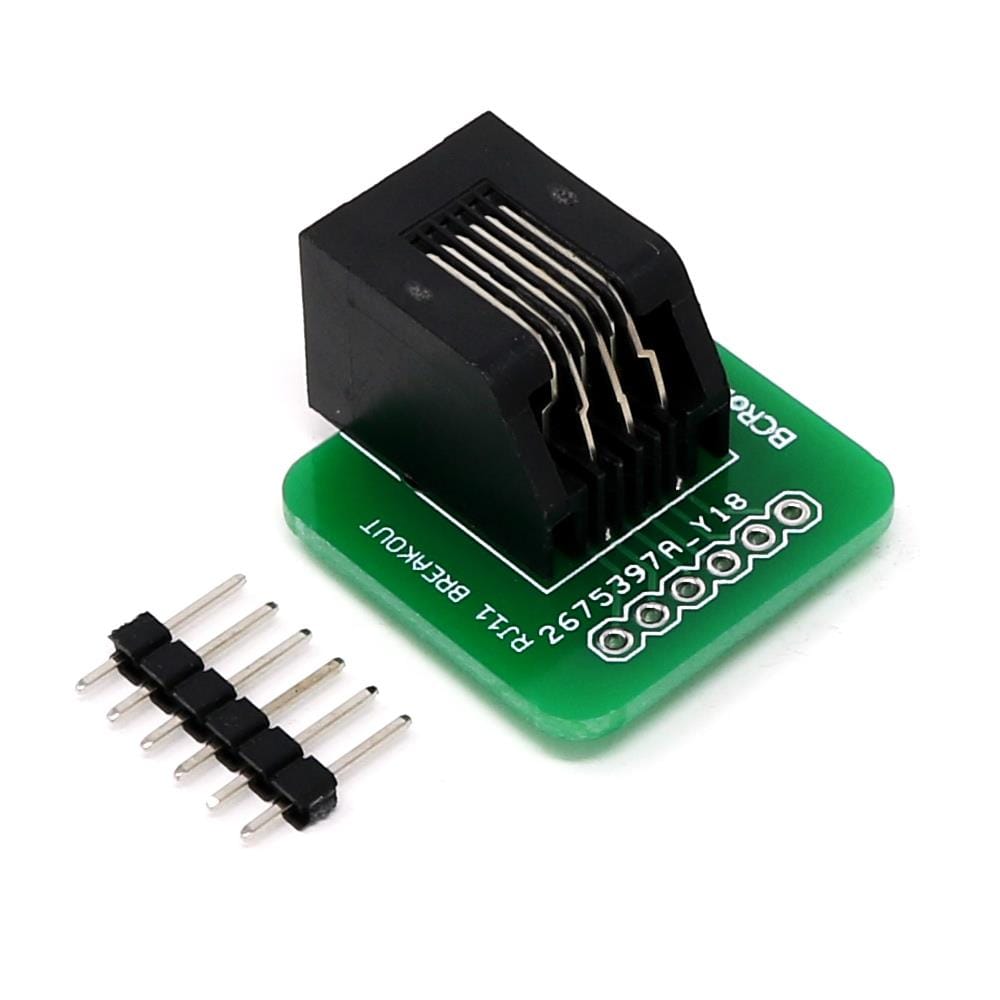 RJ11 Breakout Board by BCRobotics - The Pi Hut