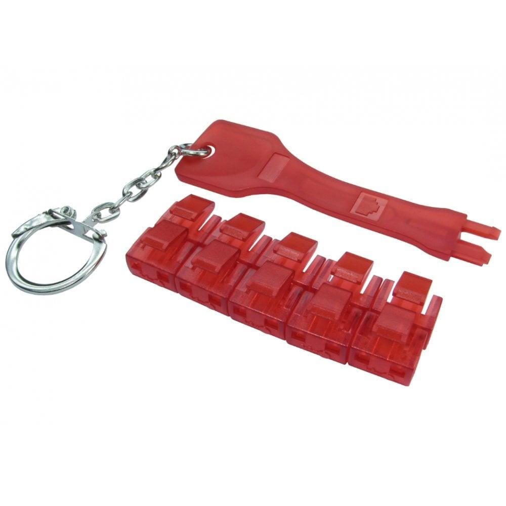 RJ45 Ethernet Port Blocker Set by The Pi Hut - The Pi Hut