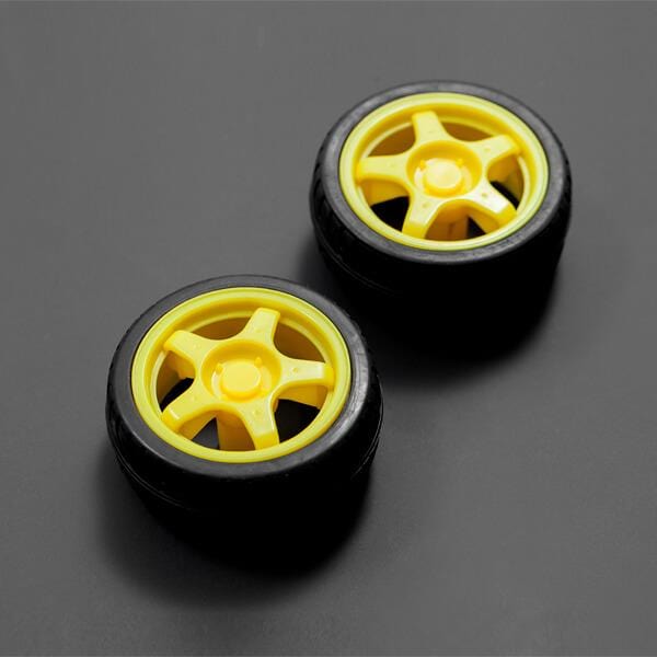Robot Wheels (Pair) by DFRobot - The Pi Hut