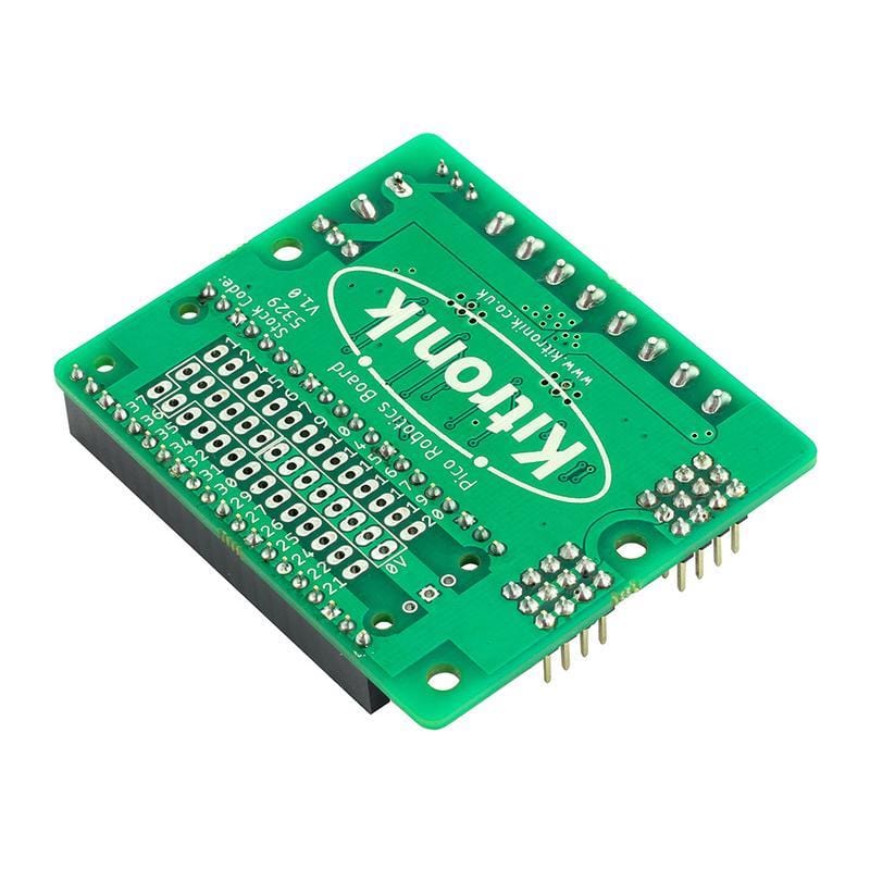 Robotics Board for Raspberry Pi Pico by Kitronik - The Pi Hut