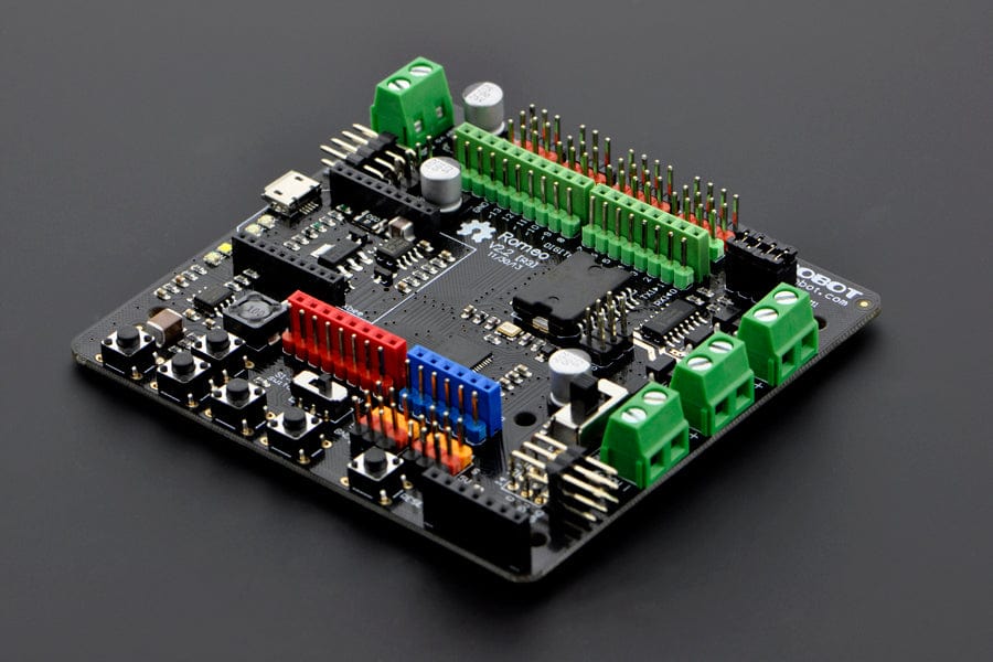 Romeo V2 - a Robot Control Board with Motor Driver (Arduino Compatible) by DFRobot - The Pi Hut