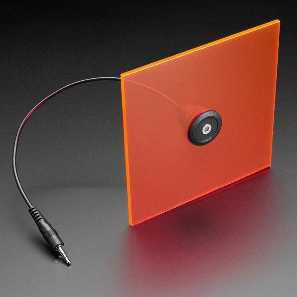 Round Panel Mount Stereo Audio Extension Cable - 3.5mm by The Pi Hut - The Pi Hut