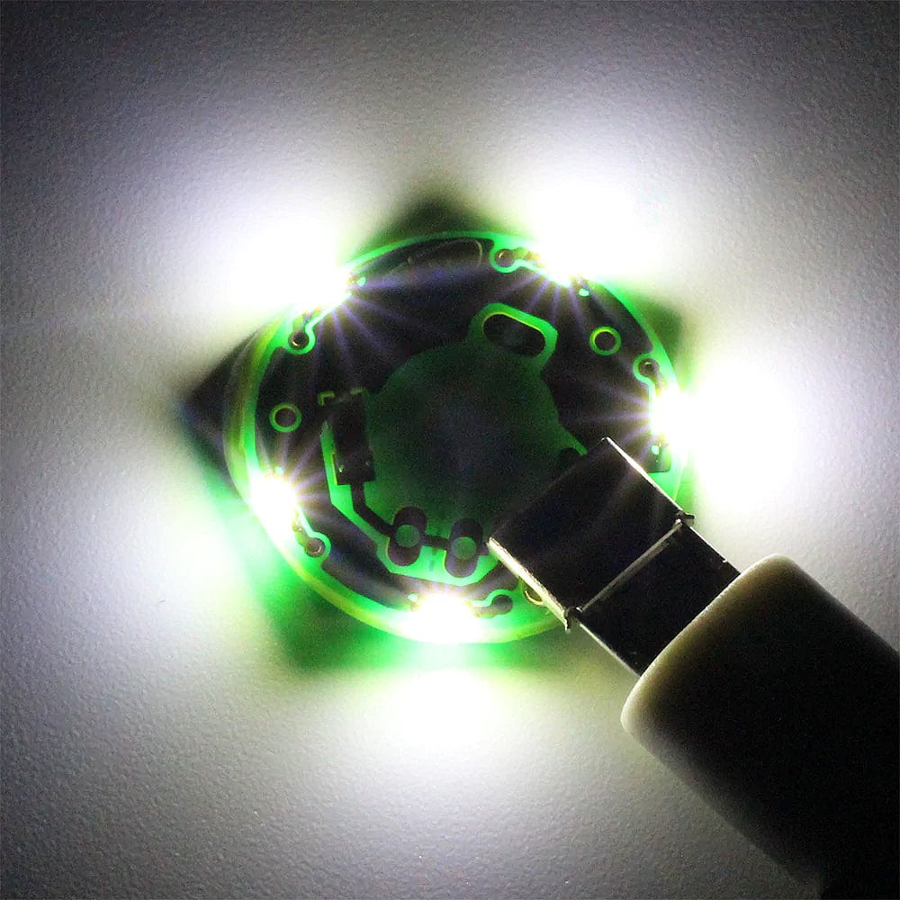 Round Side Illumination LED Module by Kitronik - The Pi Hut