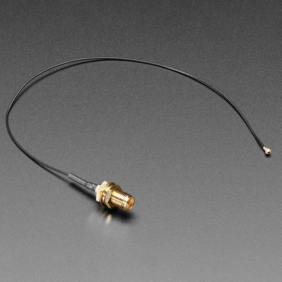 RP-SMA to w.FL / MHF3 / IPEX3 Adapter - The Pi Hut