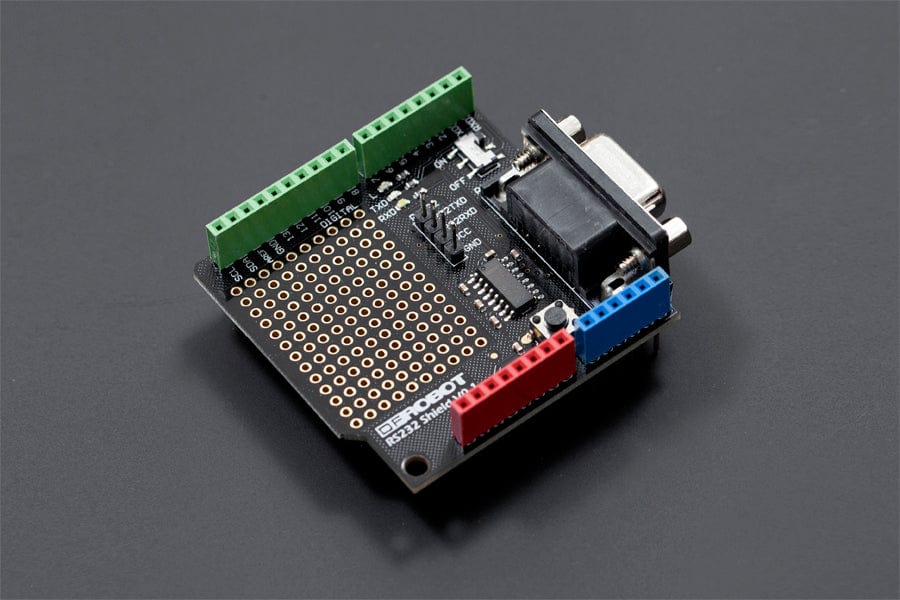 RS232 Shield for Arduino by DFRobot - The Pi Hut