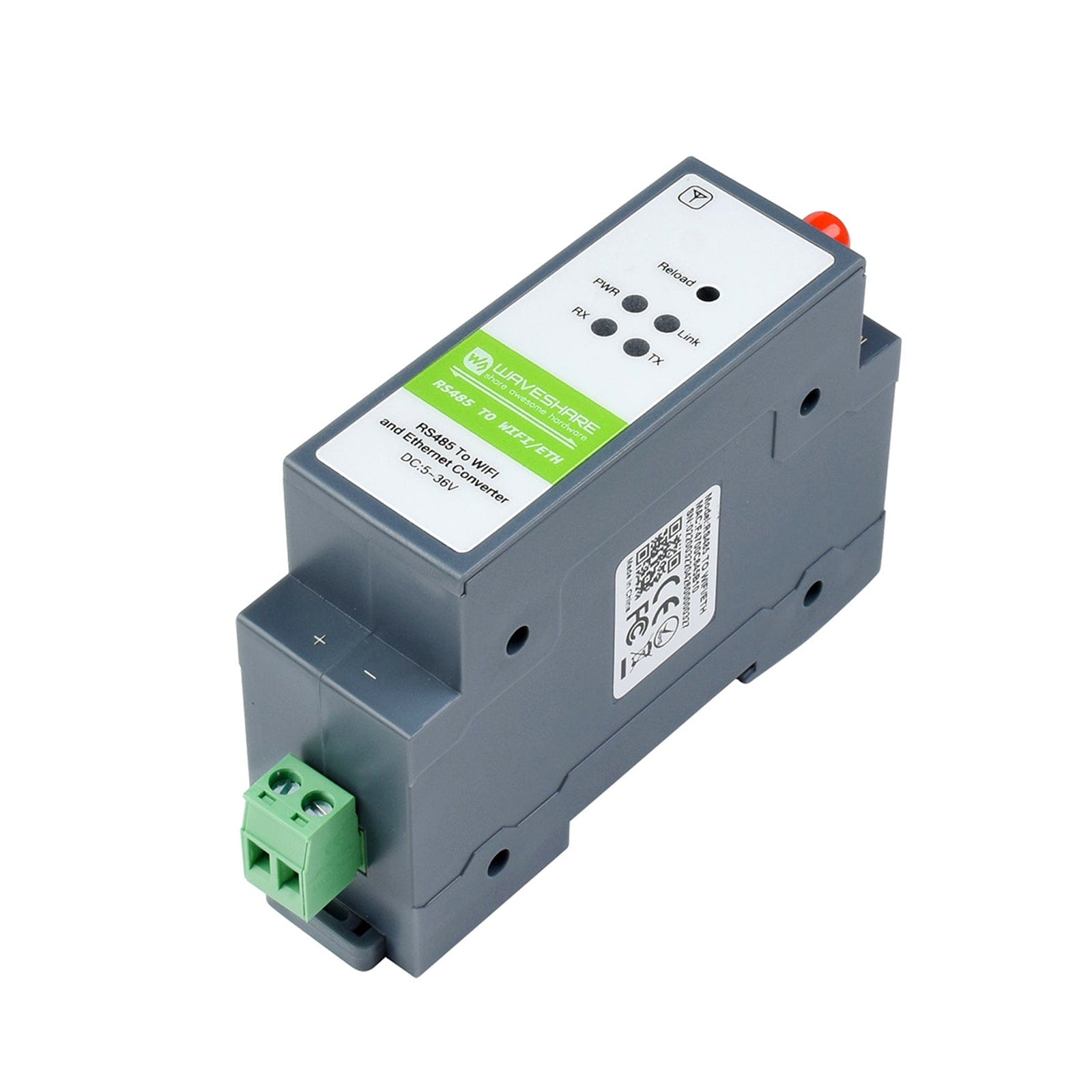 RS485 to WiFi/Ethernet Module (Modbus/MQTT Gateway) by Waveshare - The Pi Hut