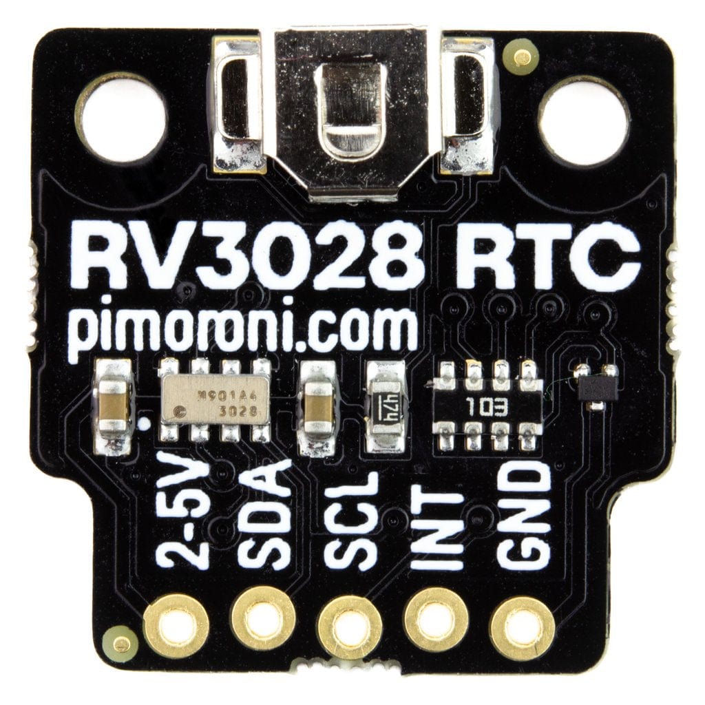 RV3028 Real-Time Clock (RTC) Breakout by Pimoroni - The Pi Hut