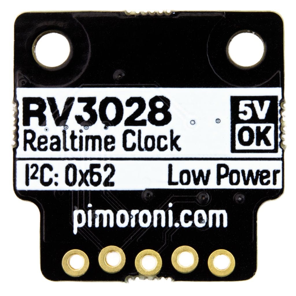 RV3028 Real-Time Clock (RTC) Breakout by Pimoroni - The Pi Hut