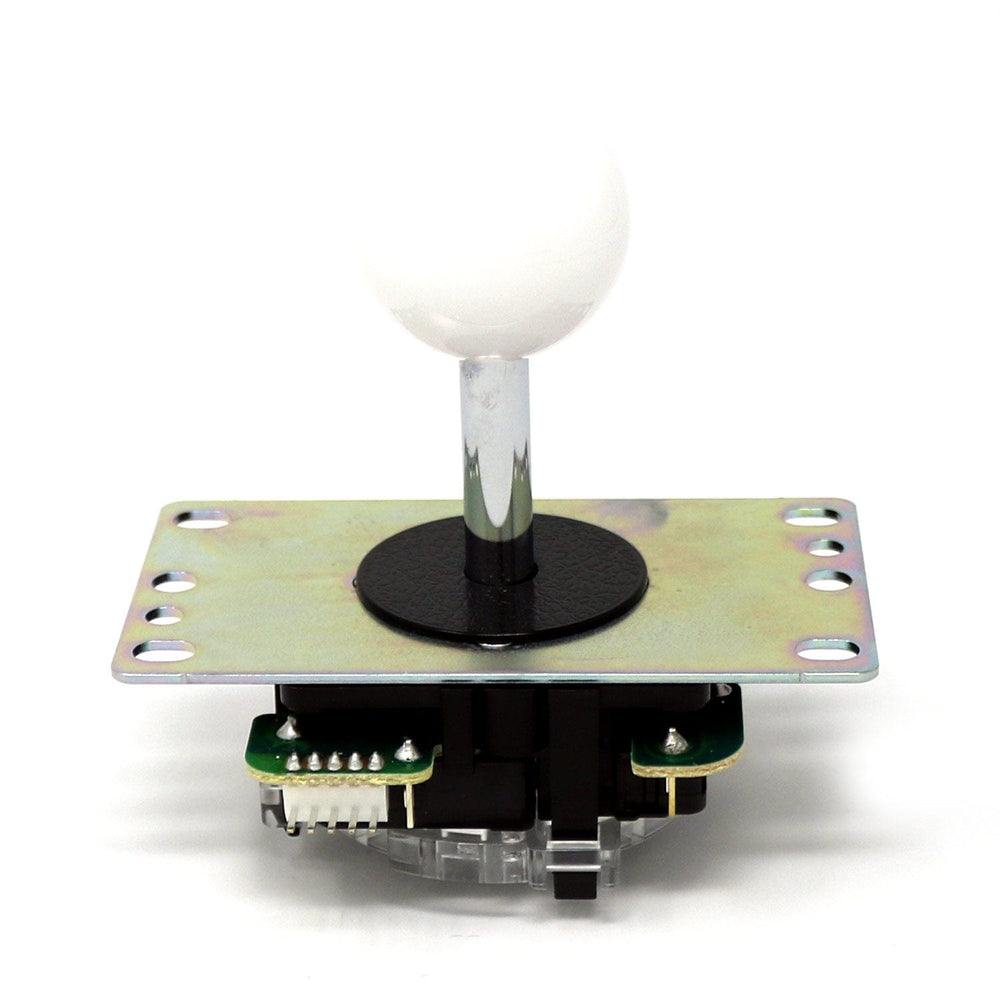 Sanwa 8-Way Arcade Joystick + Ball Top (JLF-TP-8YT/LB-35) by Sanwa - The Pi Hut