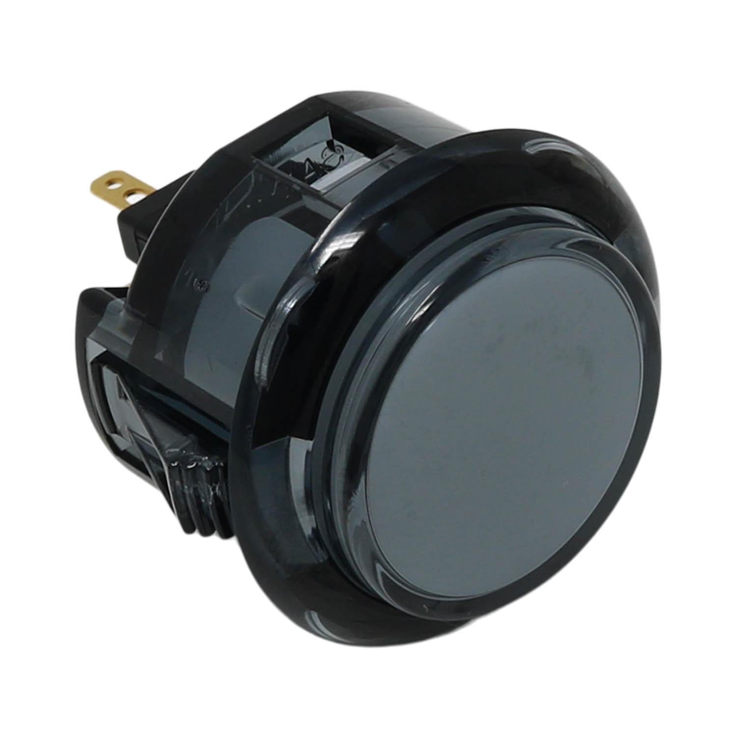 Sanwa Clear Round 30mm Snap-in Arcade Button (OBSF-30) by Sanwa - The Pi Hut