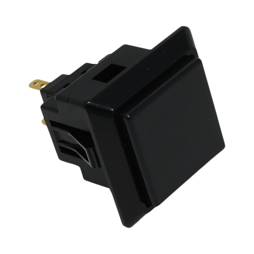 Sanwa Square Snap-in Arcade Button (OBSF-24KK) by Sanwa - The Pi Hut