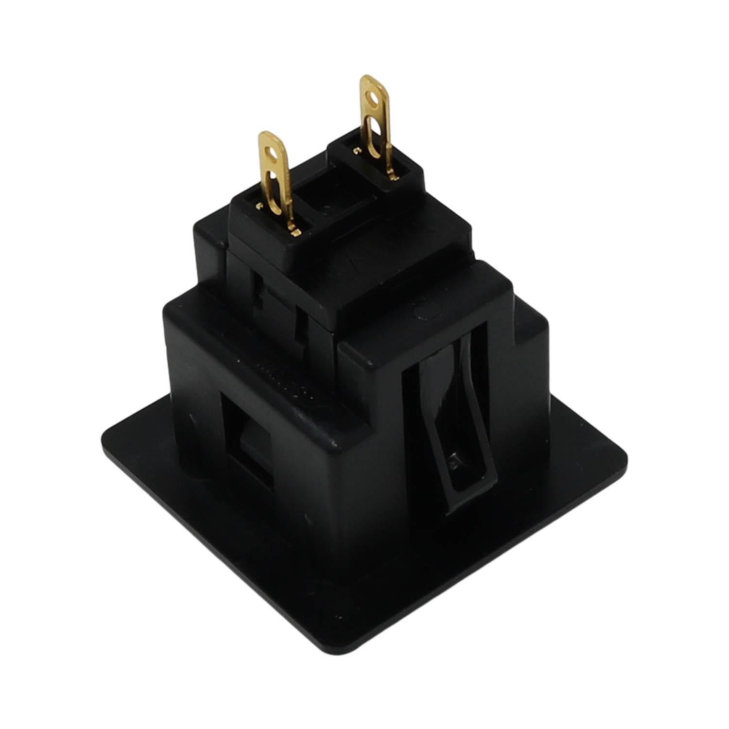 Sanwa Square Snap-in Arcade Button (OBSF-24KK) by Sanwa - The Pi Hut