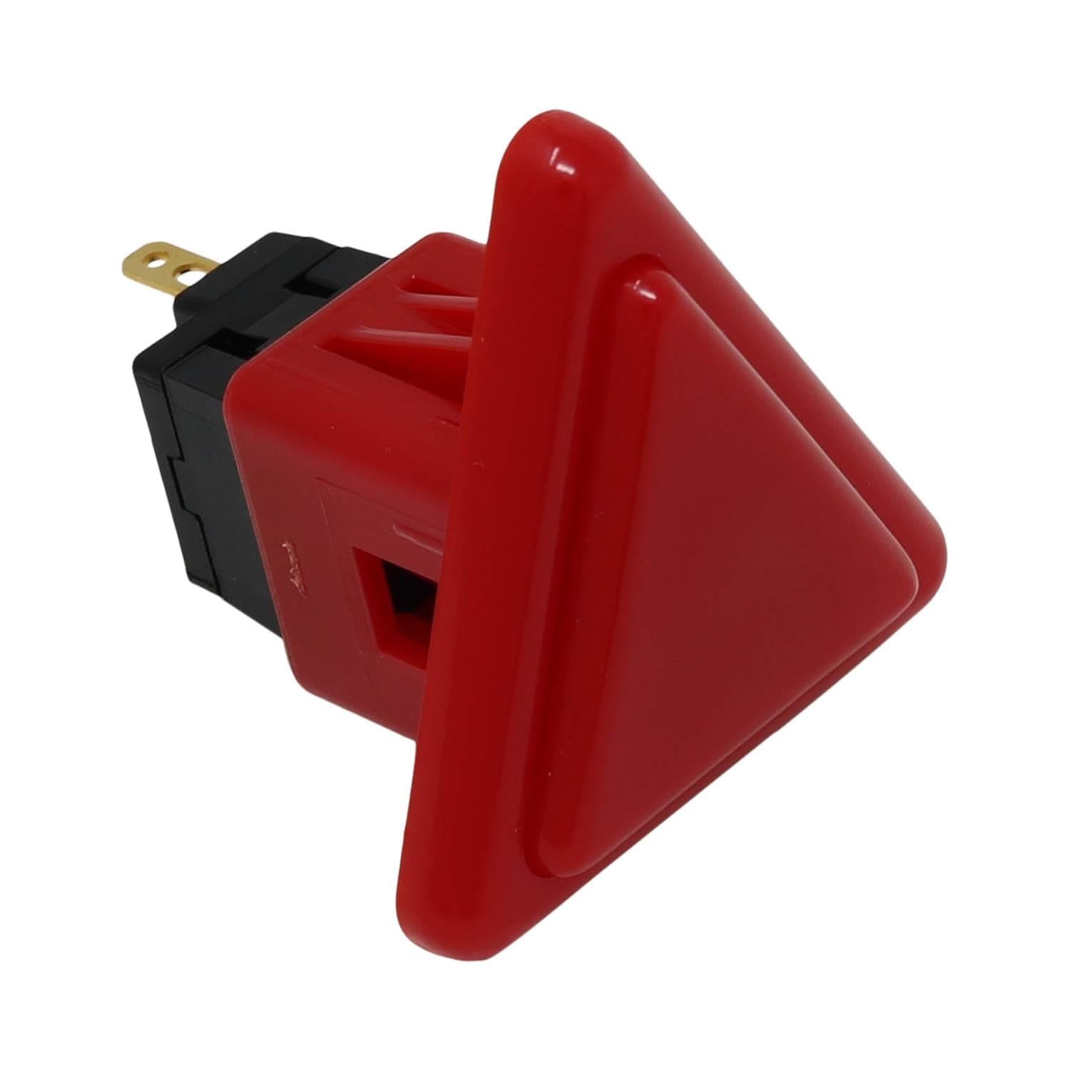Sanwa Triangle Snap-in Arcade Button (OBSF-24TR) by Sanwa - The Pi Hut