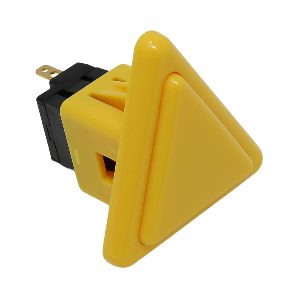 Sanwa Triangle Snap-in Arcade Button (OBSF-24TR) by Sanwa - The Pi Hut